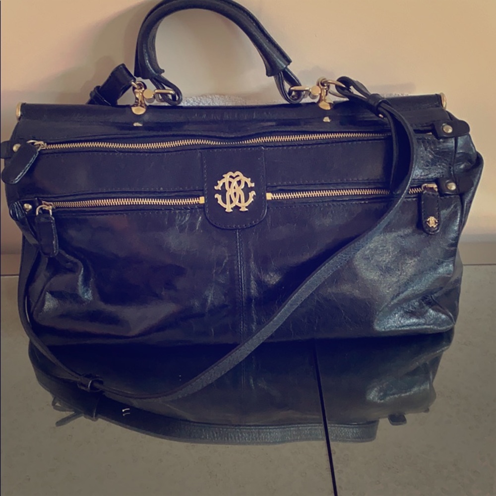 RobertCavalli Doctor Diva grande vitello bag